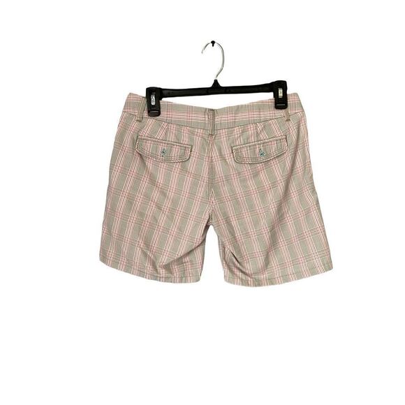 Velcom Women’s Chino/plaid pink and green/4 pockets/size small - Picture 2 of 6